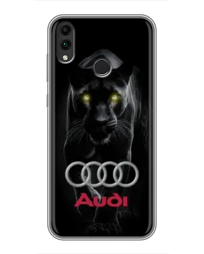 Чохол для Huawei Honor 8X Max з картинкою «Пантера та Audi»