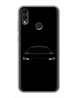 Чохол для Huawei Honor 8X Max з картинкою «Погляд Audi у темряві»