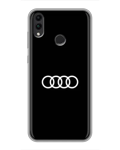Чохол для Huawei Honor 8X Max з картинкою «Audi White Logo»
