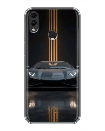 Чохол для Huawei Honor 8X Max з картинкою «Lamborghini золоті лінії»