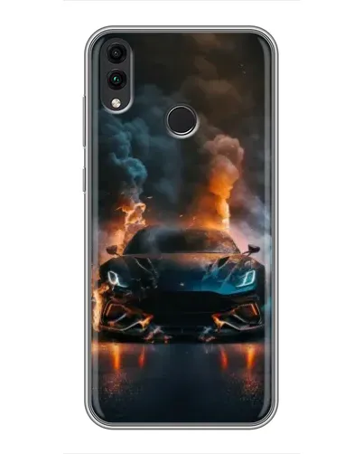 Чохол для Huawei Honor 8X Max з картинкою «Lamborghini димна естетика»