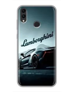 Чохол для Huawei Honor 8X Max з картинкою «Класичний Lamborghini надпис»