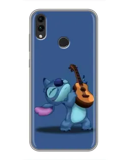 Чехол для Huawei Honor 8X Max с картинкой «Стич с укулеле»