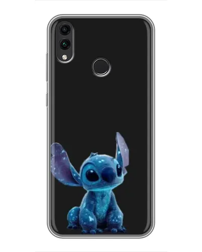Чехол для Huawei Honor 8X Max с картинкой «Стич на черном» Чехол для Huawei Honor 8X Max с картинкой «Стич на черном»