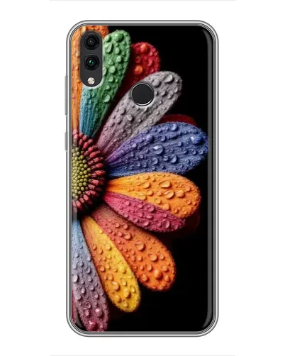 Чохол для Huawei Honor 8X Max з картинкою «Райдужна квітка»