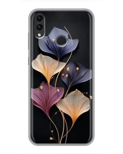Чохол для Huawei Honor 8X Max з картинкою «Лілові квіти грації»