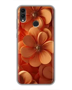 Чохол для Huawei Honor 8X Max з картинкою «Помаранчева макро квітка» Чохол для Huawei Honor 8X Max з картинкою «Помаранчева макро квітка»
