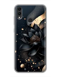 Чохол для Huawei Honor 8X Max з картинкою «Чорний лотос» Чохол для Huawei Honor 8X Max з картинкою «Чорний лотос»