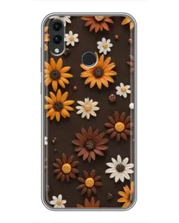 Чохол для Huawei Honor 8X Max з картинкою «Візерунок з маленьких соняшників» Чохол для Huawei Honor 8X Max з картинкою «Візерунок з маленьких соняшників»
