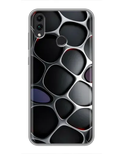 Чехол для Huawei Honor 8X Max с картинкой «Объемная темная решетка»