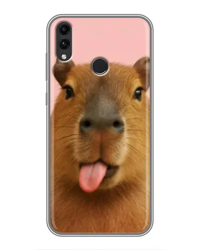 Чохол для Huawei Honor 8X Max з картинкою «Капібара з язиком» Чохол для Huawei Honor 8X Max з картинкою «Капібара з язиком»