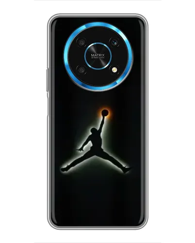 Чехол для Huawei Honor Magic 5 Lite 5G с картинкой «Jordan Gradient Logo»