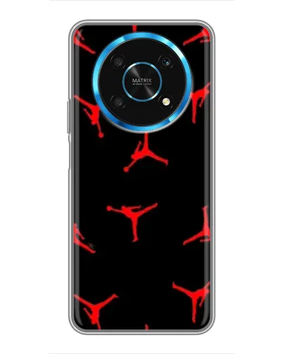 Чехол для Huawei Honor Magic 5 Lite 5G с картинкой «Jordan Red Pattern»