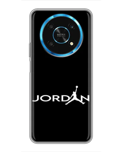 Чехол для Huawei Honor Magic 5 Lite 5G с картинкой «Jordan White Logo»