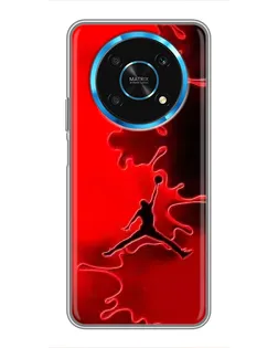Чехол для Huawei Honor Magic 5 Lite 5G с картинкой «Jordan Red Smoke»