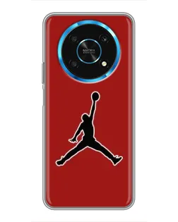 Чехол для Huawei Honor Magic 5 Lite 5G с картинкой «Jordan Red Back»
