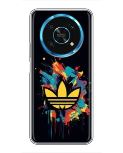 Чехол для Huawei Honor Magic 5 Lite 5G с картинкой «Adidas Splash»