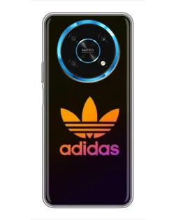 Чехол для Huawei Honor Magic 5 Lite 5G с картинкой «Градиент Adidas»