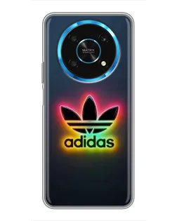 Чехол для Huawei Honor Magic 5 Lite 5G с картинкой «Неоновый Adidas»