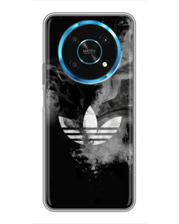 Чехол для Huawei Honor Magic 5 Lite 5G с картинкой «Абстрактный дым Adidas»