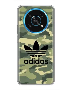 Чехол для Huawei Honor Magic 5 Lite 5G с картинкой «Милитари стиль Adidas»