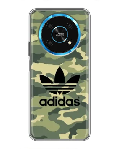 Чехол для Huawei Honor Magic 5 Lite 5G с картинкой «Милитари стиль Adidas»