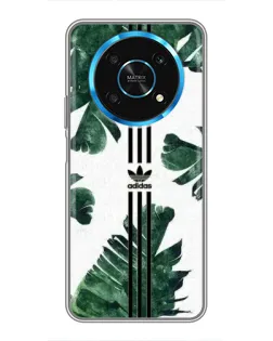 Чехол для Huawei Honor Magic 5 Lite 5G с картинкой «Пальмовые листья адидас»