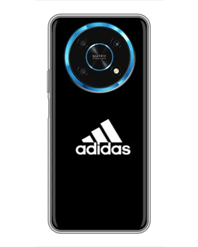 Чехол для Huawei Honor Magic 5 Lite 5G с картинкой «Черная классика Adidas»