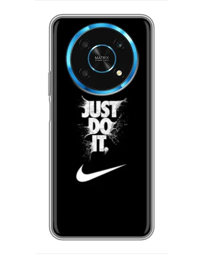 Чехол для Huawei Honor Magic 5 Lite 5G с картинкой «Текстовый принт Nike»