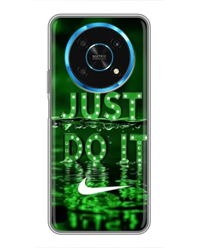 Чехол для Huawei Honor Magic 5 Lite 5G с картинкой «Зеленый неоновый Nike»