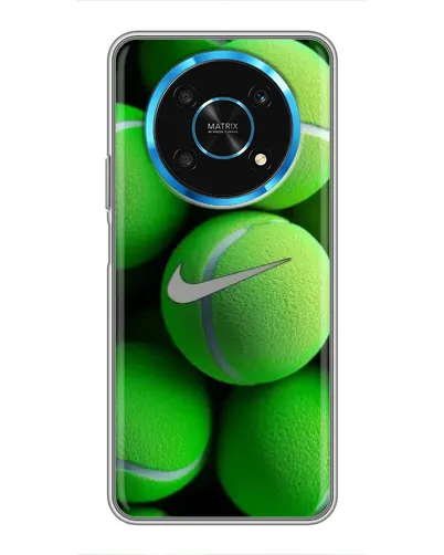 Чехол для Huawei Honor Magic 5 Lite 5G с картинкой «Теннисные мячи Найк»