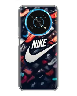Чехол для Huawei Honor Magic 5 Lite 5G с картинкой «Коллекция кроссовок Nike»