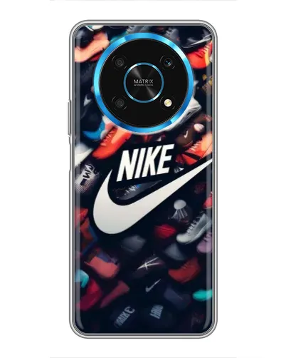Чехол для Huawei Honor Magic 5 Lite 5G с картинкой «Коллекция кроссовок Nike»