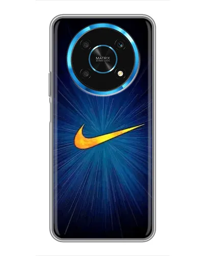 Чехол для Huawei Honor Magic 5 Lite 5G с картинкой «Синий пульс Nike» Чехол для Huawei Honor Magic 5 Lite 5G с картинкой «Синий пульс Nike»
