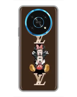 Чехол для Huawei Honor Magic 5 Lite 5G с картинкой «LV и Микки Маус»