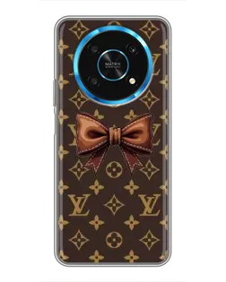 Чехол для Huawei Honor Magic 5 Lite 5G с картинкой «LV с бантом»