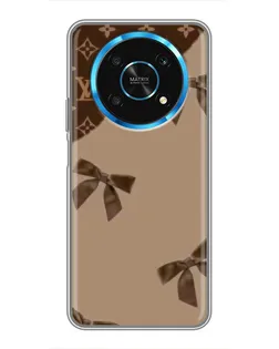 Чехол для Huawei Honor Magic 5 Lite 5G с картинкой «LV — кофейный атлас»