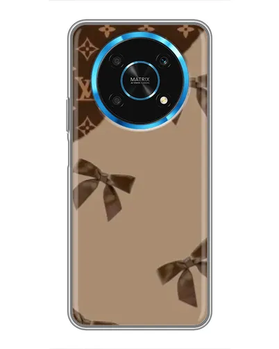 Чехол для Huawei Honor Magic 5 Lite 5G с картинкой «LV — кофейный атлас»