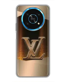 Чехол для Huawei Honor Magic 5 Lite 5G с картинкой «LV — золотое сияние»