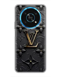 Чехол для Huawei Honor Magic 5 Lite 5G с картинкой «Кожаная текстура LV»