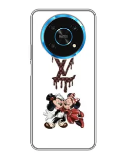 Чехол для Huawei Honor Magic 5 Lite 5G с картинкой «LV и Микки Маус»