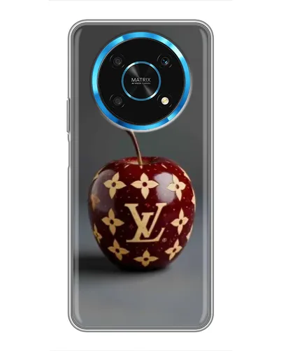 Чехол для Huawei Honor Magic 5 Lite 5G с картинкой «Красное яблоко LV»