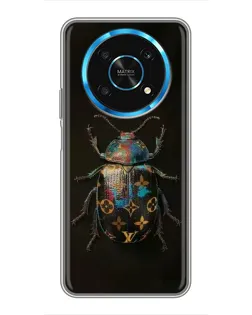 Чехол для Huawei Honor Magic 5 Lite 5G с картинкой «LV — мраморный принт»