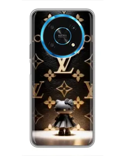 Чехол для Huawei Honor Magic 5 Lite 5G с картинкой «Монограмма с фигурой»