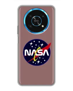 Чехол для Huawei Honor Magic 5 Lite 5G с картинкой «NASA — ретро космос»