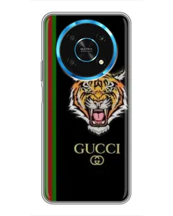 Чехол для Huawei Honor Magic 5 Lite 5G с картинкой «Тигр Gucci»