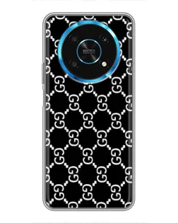 Чехол для Huawei Honor Magic 5 Lite 5G с картинкой «Gucci — сетчатый паттерн»