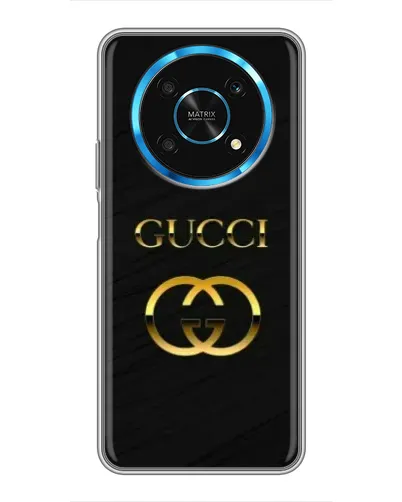 Чехол для Huawei Honor Magic 5 Lite 5G с картинкой «Золотой логотип Gucci» Чехол для Huawei Honor Magic 5 Lite 5G с картинкой «Золотой логотип Gucci»