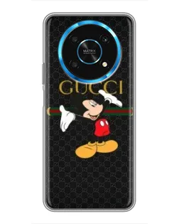 Чехол для Huawei Honor Magic 5 Lite 5G с картинкой «Микки Маус Gucci»