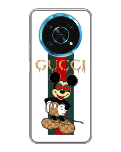 Чехол для Huawei Honor Magic 5 Lite 5G с картинкой «Микки Маус Gucci — полосы» Чехол для Huawei Honor Magic 5 Lite 5G с картинкой «Микки Маус Gucci — полосы»